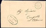 Corrispondenza ufficiale  in franchigia 1878