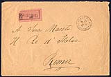 Corrispondenza inviata al Re d'Italia in franchigia 1911
