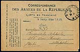 Corrispondenza francese di italiano in servizio militare nella prima guerra mondiale