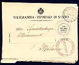 Telegramma espresso di stato Mod. 25 quater