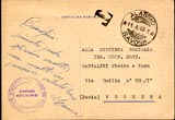 25 Aprile 1943 cartolina tassata