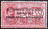 Primo francobollo  aereo  1927