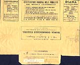 1934 Telegramma con pubblicità esterno